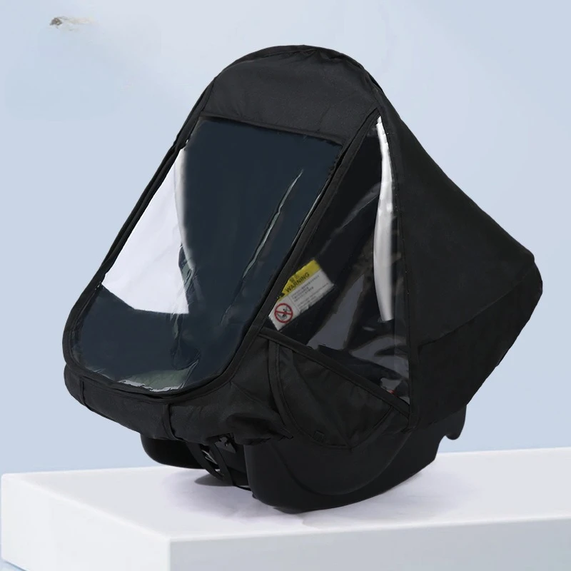 Baby Car Seat Canopy Safety Basket Cover Windproof - Image 5